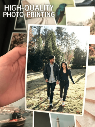 5/10 pezzi Stampe fotografiche professionali personalizzate per album | Stampa fotografica personalizzata di alta qualità | Foto stampate personalizzate per scrapbooking, decorazione della casa, regali | Regalo unico per anniversario, compleanno, coppia, laurea, ricordo di matrimonio