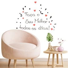 Do Your Best Every Day Fridge Or Wall Decor Sticker - màu đen - Xem 2