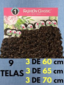 Carnival 70cm Fashion Classic Curly Hair Bio Vegetal - Chocolate Brown - View 3