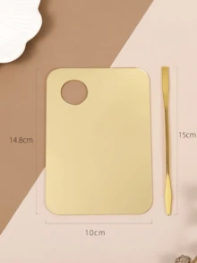 Paletă de vopsea acrilică, cuțit de amestecat din oțel inoxidabil, paletă profesională pentru pictură în ulei și acrilică, tavă de amestecat vopsele antiderapantă cu suprafață netedă, perfectă pentru artiști, începători, studenți, cadou excelent pentru Crăciun, ziua de naștere, machiaj, ieftin, decor cameră, toaletă, călătorii, dormitor, accesorii de machiaj, ieftin, cadouri de Crăciun, machiaj, instrumente de machiaj, lucruri ieftine, cadouri, cadouri pentru femei, cadouri de Crăciun