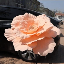 1pc 50cm Artificial Large Peony Flower For Decoration,Huge Artificial Silk Peony Flower Decoration, Artificial Peony Flower Faux Flower Realistic Large Simulation Flower Wedding Reception Props For DIY Craft Living Room Decor, Home Decor,Wedding Decor, Birthday Decoration, Garden Decor And Indoor Outdoor Decoration