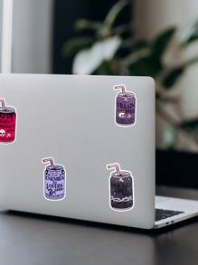 Dark Romance Soda Pop Can Sticker, Water Resistant Vinyl Sticker,|Halloween Decor Stickers| Spicy Book Club, Smutty Book Sticker, Kindle Sticker, Sticker For Kindle