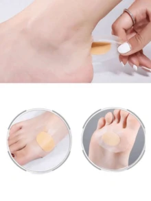 30pcs High Heel Invisible Anti-Friction Heel Protector Pads, Random Color