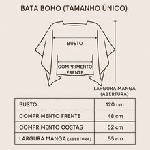 Boho Chic Blouse With Internal Bandeau Top Women's Multi-Form Cape - Negro - Ver 6