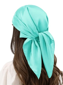 Head Scarf Like Silk Bandana Satin Hair Scarf For Women Sleeping Square Scarf For Hair Wrapping At Night 27.5 Inch Bandana,Hair Band,Head Band Ideal For Dressing Up Your Look