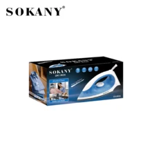 Plancha eléctrica doméstica SOKANY-898A, plancha de vapor portátil, diseño mini portátil con suela de cerámica, adecuada para diversos tejidos, planchado a temperatura constante, sin daños, control de temperatura ajustable, protección contra sobrecalentamiento - Tipo de Enchufe A Japonés (100V) - Ver 5