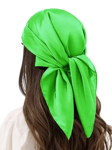 Head Scarf Like Silk Bandana Satin Hair Scarf For Women Sleeping Square Scarf For Hair Wrapping At Night 27.5 Inch Bandana,Hair Band,Head Band Ideal For Dressing Up Your Look