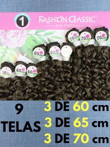 Carnival 70cm Fashion Classic Curly Hair Bio Vegetal - Ombre - View 3