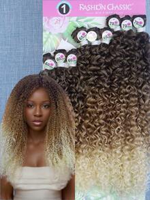 Carnival 70cm Fashion Classic Curly Hair Bio Vegetal - Sorot Pirang - View 1