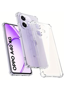 Transparent Four-Corner Anti-Fall Protective Case, Applicable For OPPO/OnePlus Series Smartphones, Transparent Four-Corner Anti-Fall Phone Case, Phone Case, Phone Protective Cover, Phone Shell, Phone Cover, Anti-Drop Phone Case, Transparent Phone Case, Minimalist Phone Case, Solid Color Phone Case, Transparent Phone Case, TPU Anti-Fall Phone Case (Military-Grade Anti-Drop)