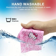 Sanrio 1pc Hello Kitty Pink Glasses Case, Cute Cartoon Print Design, Durable PU Leather, Scratch Resistant Glasses Storage Box, Portable Cute Glasses Storage Box, Suitable For Schools And Offices, Perfect For Returning To School Gifts, Compact Organizing Box, Suitable For Office Workers