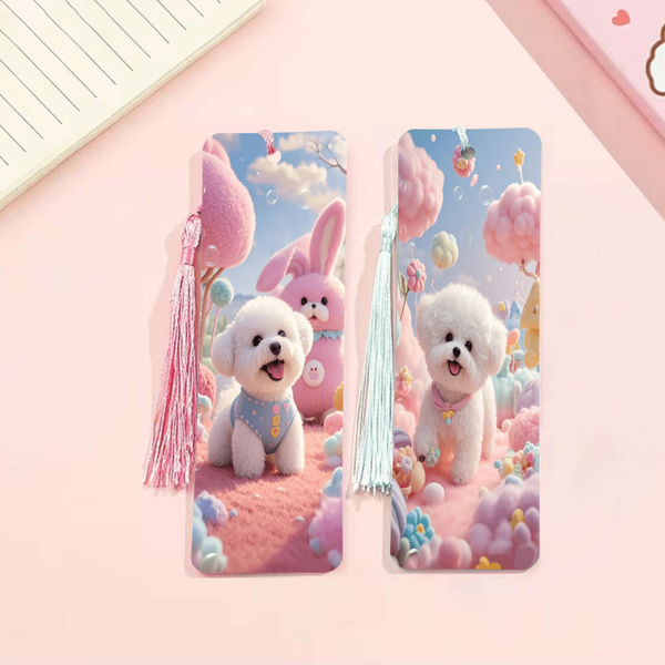 1 Acryl Lesezeichen, Schulmaterial, Schreibwaren Geschenk Lesezeichen, Büro Lesezeichen, niedlicher Hund Lesezeichen. Es ist eine ideale Wahl an Schreibwaren und Lesezeichen für Schulen und Büros. Schulmaterial, Schulanfang