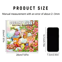 Fantasy Wald: Ein süßes und gemütliches Malbuch für Erwachsene und Jugendliche mit bezaubernden Tieren in magischen Szenen zur Stressreduktion, Schulmaterial, Schulanfang