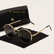 1 Pair Unisex Square & Oval Black Framed Fashion Glasses Suitable For Outdoor Street Shades Accessories For Summer Beach Vacation,Outdoor,Travel Back To School Fashionable Preppy School Look