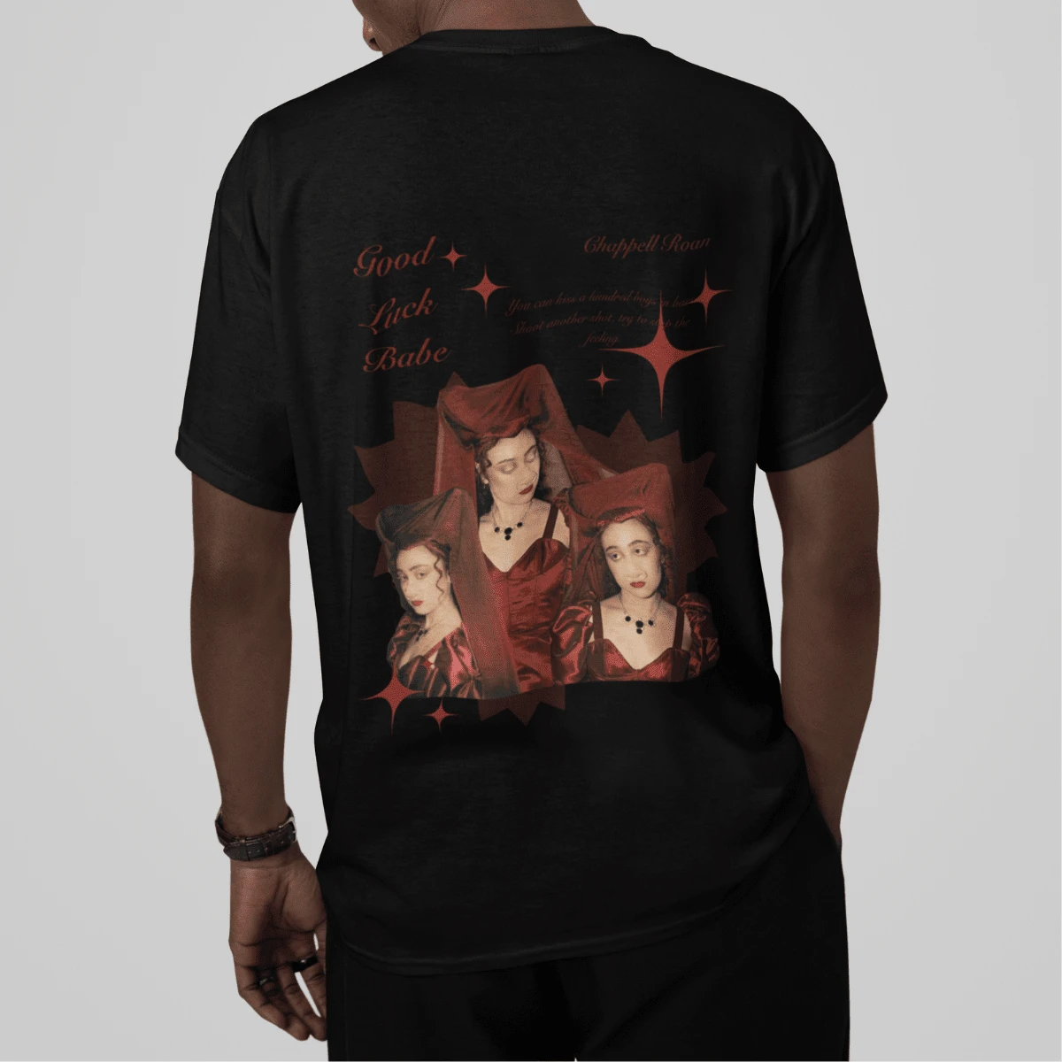 2025 Pilot Helmets T-Shirt Printed Cotton Unisex Shirt  Top Streetwear - 黑色 - 查看 1