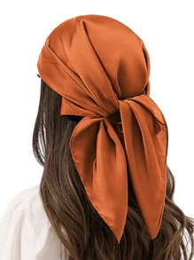 Head Scarf Like Silk Bandana Satin Hair Scarf For Women Sleeping Square Scarf For Hair Wrapping At Night 27.5 Inch Bandana,Hair Band,Head Band Ideal For Dressing Up Your Look