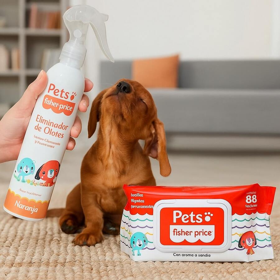 BELIME Kit de Higiene para Mascotas, Perros y Gatos | Incluye Eliminador de Olores con Aroma a Naranja 250 ml + 88 Toallitas Húmedas Aromáticas con Esencia de Sandía | Limpieza y Cuidado Diario | Ideal para Higiene de Cachorros, Razas Pequeñas, Medianas y Grandes | Uso en Pelo, Patas, Orejas y Cuerpo | Fórmula Segura y Refrescante para Mascotas | Práctico para Casa, Paseos o Viajes | Cuidado Integral con Aromas Naturales | Toallitas Suaves y Resistentes para Limpieza Profunda sin Irritaciones | Producto Esencial para Dueños de Mascotas que Buscan Higiene, Frescura y Control de Malos Olores - Multicolor - Ver 1