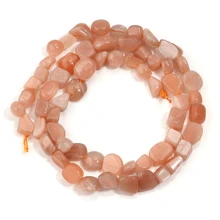 Aproximadamente 45 piezas de cuentas de piedra ovaladas asimétricas naturales surtidas, cuentas sueltas de cristal de ágata vintage de estilo informal para hacer joyas, pulseras, collares, colgantes y decoración