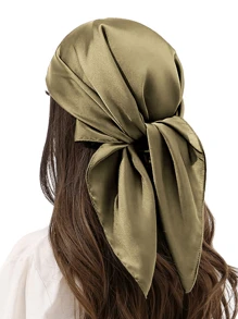 Head Scarf Like Silk Bandana Satin Hair Scarf For Women Sleeping Square Scarf For Hair Wrapping At Night 27.5 Inch Bandana,Hair Band,Head Band Ideal For Dressing Up Your Look
