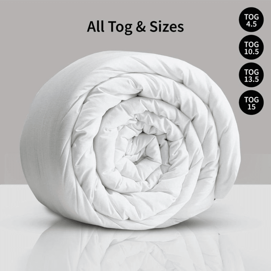 ANTI ALLERGY QUILT DUVET ALL TOGS  & BED SIZES SINGLE DOUBLE KING SUPER KING MADE IN THE UK
