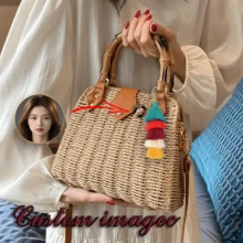 可定制图像高品质渐变流苏扣，多层流苏包配件，大号5层流苏，包包装饰