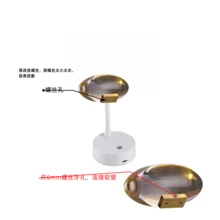 1pc USB Connected LED Angel Eyes Projection Light - Color Changing Night Light With 4 Color Films, Provides Ambient Effect Suitable For Bedroom, Office, Home Decor - Creates A Cozy Atmosphere With Soothing Lighting, Great For Relaxation And Sleep - One Size - View 2