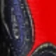 Anacardo azul y rojo