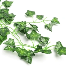 1 PIEZA/12 PIEZAS/24 PIEZAS Planta artificial de hojas de batata para decoración de fiestas de cumpleaños, bodas, como flores de novia, decoración del hogar, comedor, dormitorio, decoración de alféizar, decoración de San Valentín, Año Nuevo y jardín exterior
