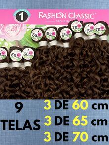 Carnival 70cm Fashion Classic Curly Hair Bio Vegetal - Rust Brown - View 3