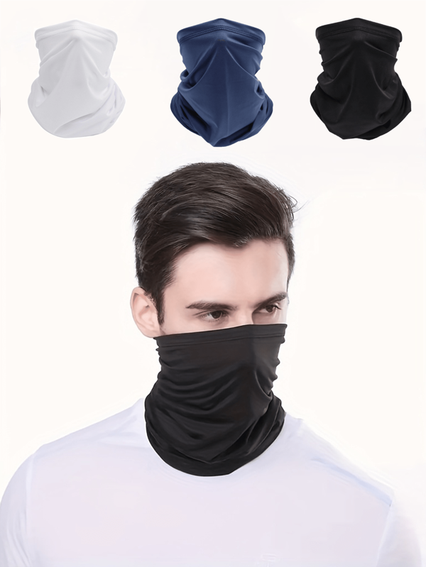 1 pièce Cache-cou respirant de protection contre le soleil, bandana de pêche outdoor, tour de cou pour vélo