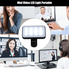 1 Stück LED Selfie Licht, Outdoor LED Fülllicht, tragbare Mini Handhalte Selfie Lampe, Fotografie Licht, Clip-On Selfie Ring Licht und Outdoor Aktivität Make-up Licht, 3-Farben einstellbares Selfie Licht, Schönheits- und Hautverfeinerungsfunktion, Computer Videokonferenz Licht, USB aufladbar, geeignet für Smartphone, Kamera, iPad, Videokonferenz, Live-Streaming, Laptop, Familienzusammenkunft, Weihnachtsparty-Shooting, praktische Beleuchtung