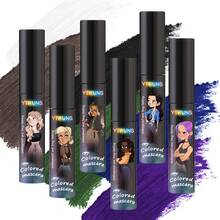 Ytruns Purple Tone Color Mascara - Thickening & Lengthening Formula, High Quality, Long-Lasting Wear For All Light Beige Types, Vibrant Purple Shades For Christmas Party & Stage Makeup, Festive Eye Makeup, Playful Packaging Design, Skinfriendly Ingredients, Bold Look, Smudgeproof Formula, Makeup Lovers - 03 - 查看 5