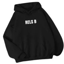 SUDADERA PARA HOMBRE  CON ESTAMPADO DE RELS B - Albaricoque - Ver 2