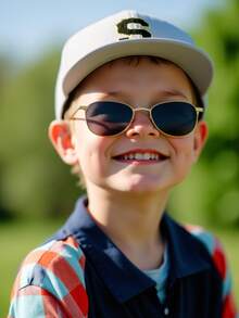 1 PC Solid White Baseball Cap With Letter Decor For 8-16 Years Old Boys/Girls, Classic Children Snapback Hat Daily Casual Wear - White - View 7