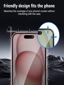 3 件防窥视隐私屏幕保护膜玻璃膜适用于 LPhone 15 14 13 12 11 16 Promax Xs Max 隐私膜保护玻璃超清晰正面显示屏、侧面隐私保护、光滑触感、防刮、防尘、防水、防指纹、防刮 - 黑色 - 查看 5