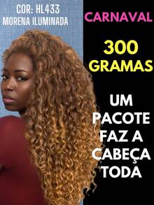 Carnival 70cm Fashion Classic Curly Hair Bio Vegetal - 摩卡棕 - 查看 4