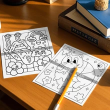 And Funky: Bold And Groovy Coloring Book For Adults Featuring Art, Wild Mushrooms, Aliens, Crazy Illusions, And Magical Worlds .,School Supplies,Back To School