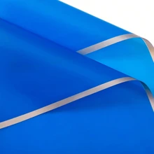 20/40/60 folhas, papel de embrulho para buquê de flores, folhas de papel de embrulho para buquê de flores com borda dourada, papel de embrulho estilo coreano para artesanato faça você mesmo, decoração de embalagens de presente, suprimentos florais, 23 x 23 polegadas, papel de embrulho, papel de seda, suprimentos para buquê de flores (safira)