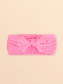 1pc/3pcs Soft & Breathable Cotton Headbands For Baby, Elastic & Gentle, Suitable For 0-3 Month Old Babies, Decoration And Bathing, Great Gift - Multicolor - View 11