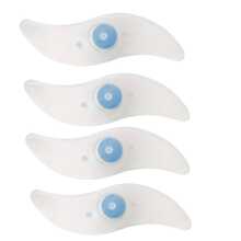 8/4/2/1 Stück Fahrrad Speichenbeleuchtung, S-förmiges Silikon 7 Farbige Fahrrad Radbeleuchtung, Einzelne Fahrrad Felgenbeleuchtung, geeignet für Gebirgs- oder Straßenräder - einfache Installation