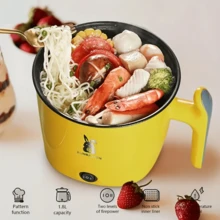 Multifunctional Mini Rice Cooker, Compact Electric Rice Cooker, Steaming, Boiling, Stewing, Frying, Suitable For 2-3 People, Portable And Convenient, Meets The Daily Cooking Needs Of Small Families Or Single Apartments, Enjoy Delicious Cuisine With Ease. - UK Plug(220-240V) - View 4
