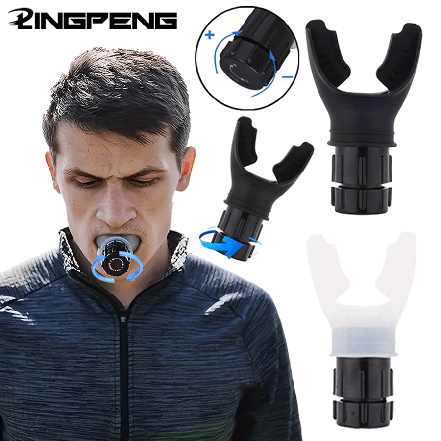 1 pieza Dispositivo portátil de entrenamiento de ejercicios de respiración