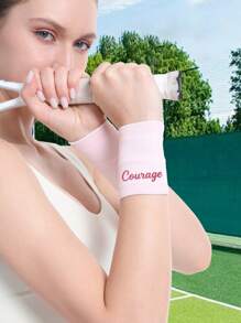 1 Stück anpassbarer Handgelenkbandage, Sport Fitness Schweißband, atmungsaktiv und kühlend, absorbiert Schweiß für den Sommer, elastisch für Basketball, Badminton, Radfahren, dehnbares Material, feuchtigkeitsableitend, weich und leicht