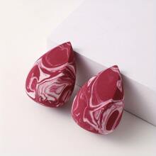 2pcs/Pack Makeup Sponge, Foundation Blender Beauty Sponge, Latex-Free Dry & Wet Powder, Cream, Liquid Foundation Applicator Tool, Suitable For All Skin Types,Makeup,Cheap,Room Decor,Vanity,Travel,Bedroom,Makeup Accessories,Puff,Makeup Blender,Powder Puff,Makeup Sponge