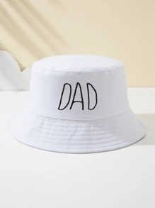 1 pièce Chapeau bob brodé pour femme, unique et amusant, indispensable pour les sports de plein air, les voyages, la plage, respirant, à la mode, polyvalent, cadeau de vacances