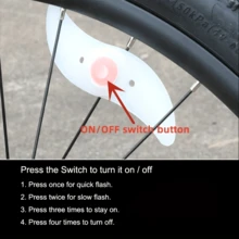 8/4/2/1 Stück Fahrrad Speichenbeleuchtung, S-förmiges Silikon 7 Farbige Fahrrad Radbeleuchtung, Einzelne Fahrrad Felgenbeleuchtung, geeignet für Gebirgs- oder Straßenräder - einfache Installation