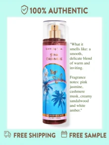 Bath And Body Works Fine Fragrance Mist -8 Fl Oz (Pack Of 1) - Pink Cashmere - 查看 1