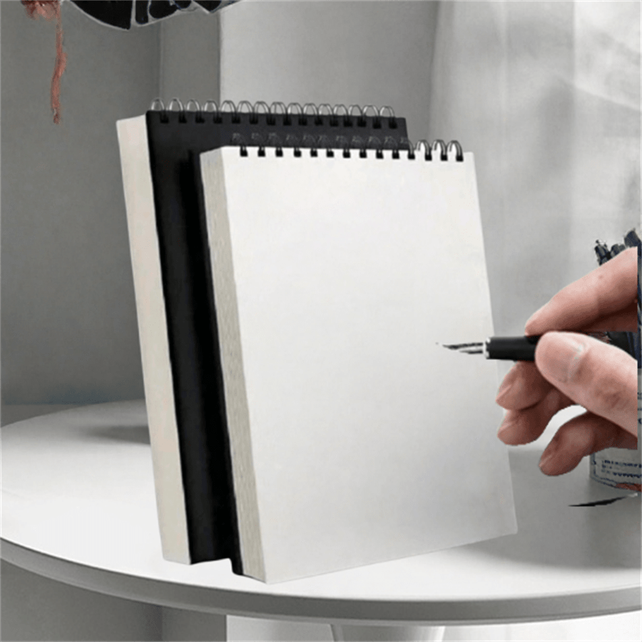 1 Pack 30-Sheets ,Sketch Book, Top Spiral Bound Sketch Pad, Acid Free Art Sketchbook Artistic Drawing Painting Writing Paper For Adults Beginners Artists