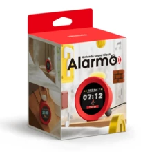 Nintendo Switch 任天堂声音时钟：闹钟可爱的桌面装饰 - 紅色 - 查看 1