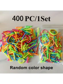 100/200/300/400pcs STEM Magic Wand Building Blocks Set - Teens Constructive Toy, Inspiring Imagination, Engineering Kit, Multicolor Shapes, Perfect Gift For Birthday, Holiday, Back To School - Multicolor - View 13
